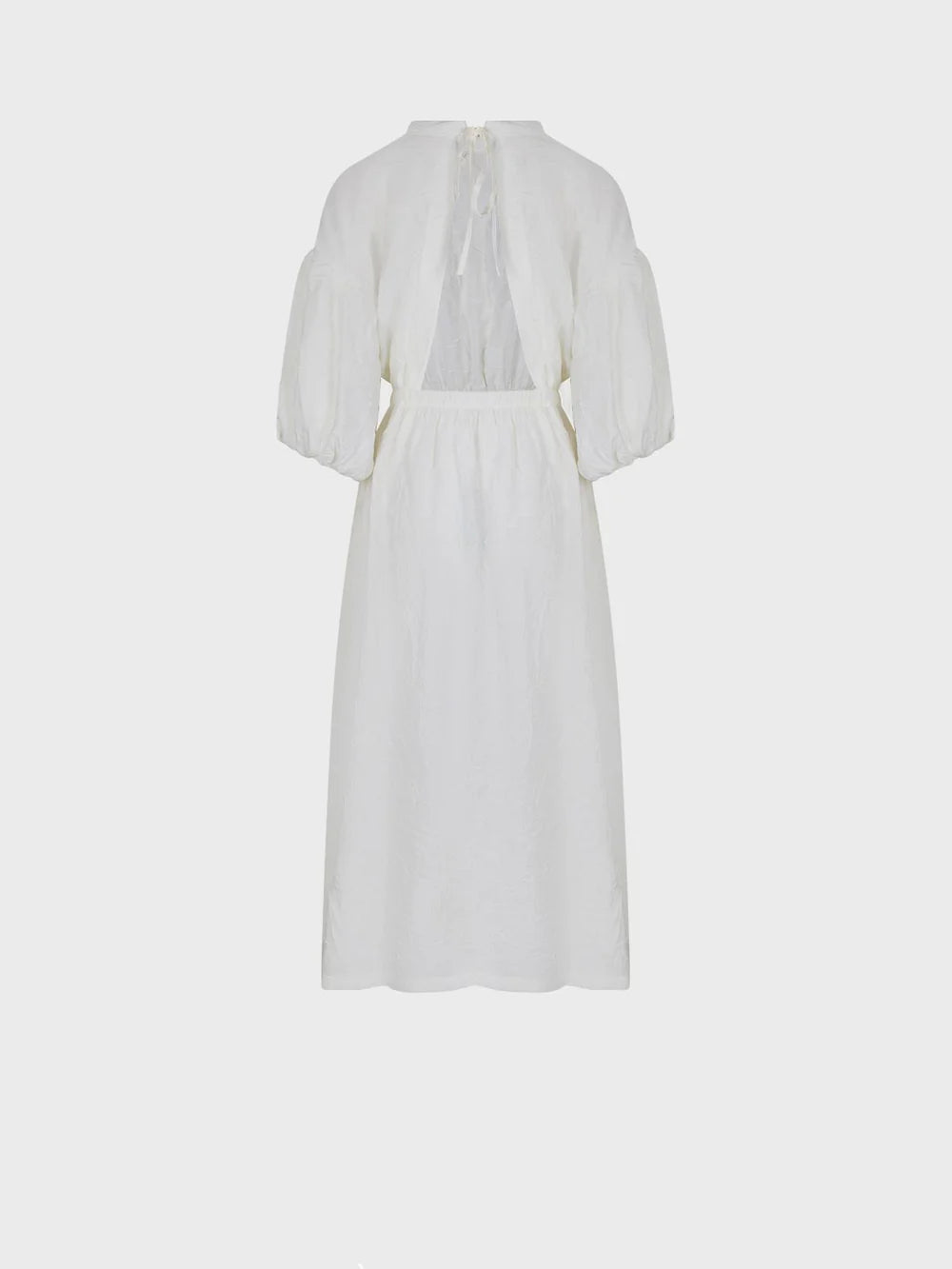 Sandro Ferrone: Midi Dress with Open Back Detail