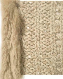 Tricot Chic: Women's Cable Knit Cardigan Jacket | Luxury Italian Textured Knit
