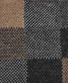 Tricot Chic: Plaid Turtleneck Sweater | Women's Brown Italian Designer Knit