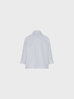 Sandro Ferrone: Oversized Button-Down Shirt with Pockets