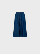 Sandro Ferrone: Belted Denim Midi Skirt