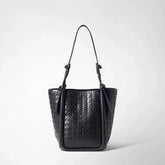 Serapian Mosaico Bucket Bag - Black